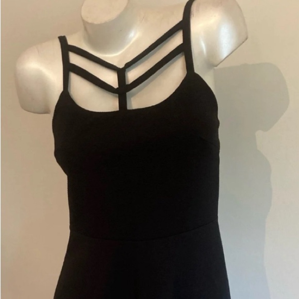 Cefian Mini Large Black Dress